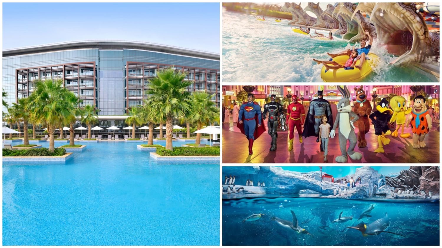 Staycation - 5* Marriott Hotel Al Forsan, Abu Dhabi - 1 Night Stay with Yas Parks