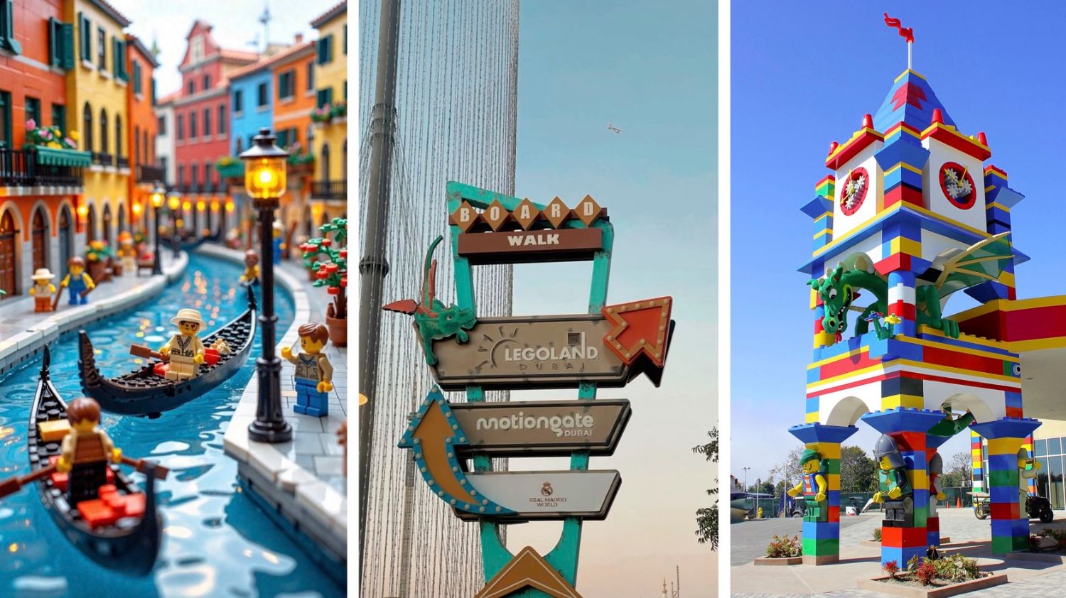 1 Day 2 Parks Tickets DPR - Choose Any 2 From Motiongate, Legoland, Legoland Waterpark